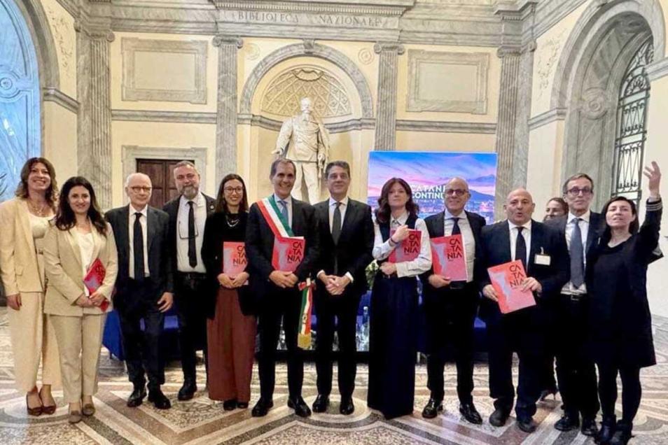 La delegazione etnea